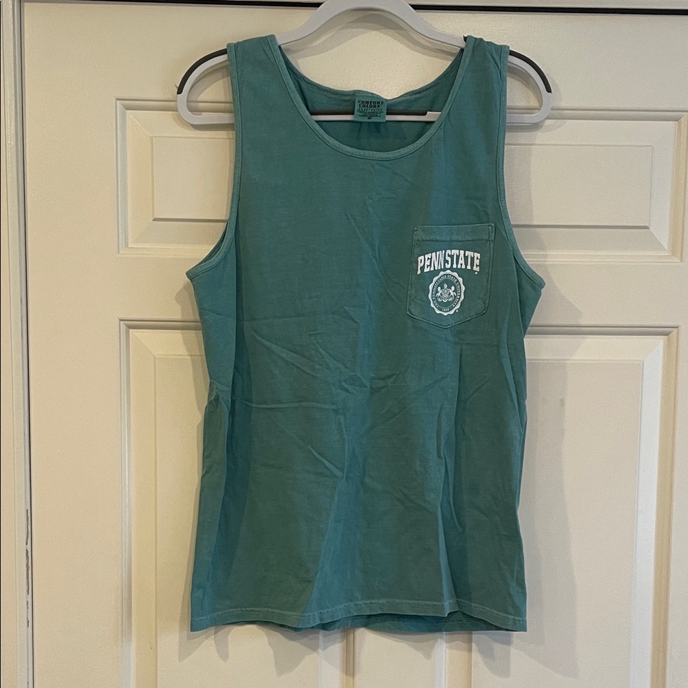 Penn State Teal Pocket Tank Top